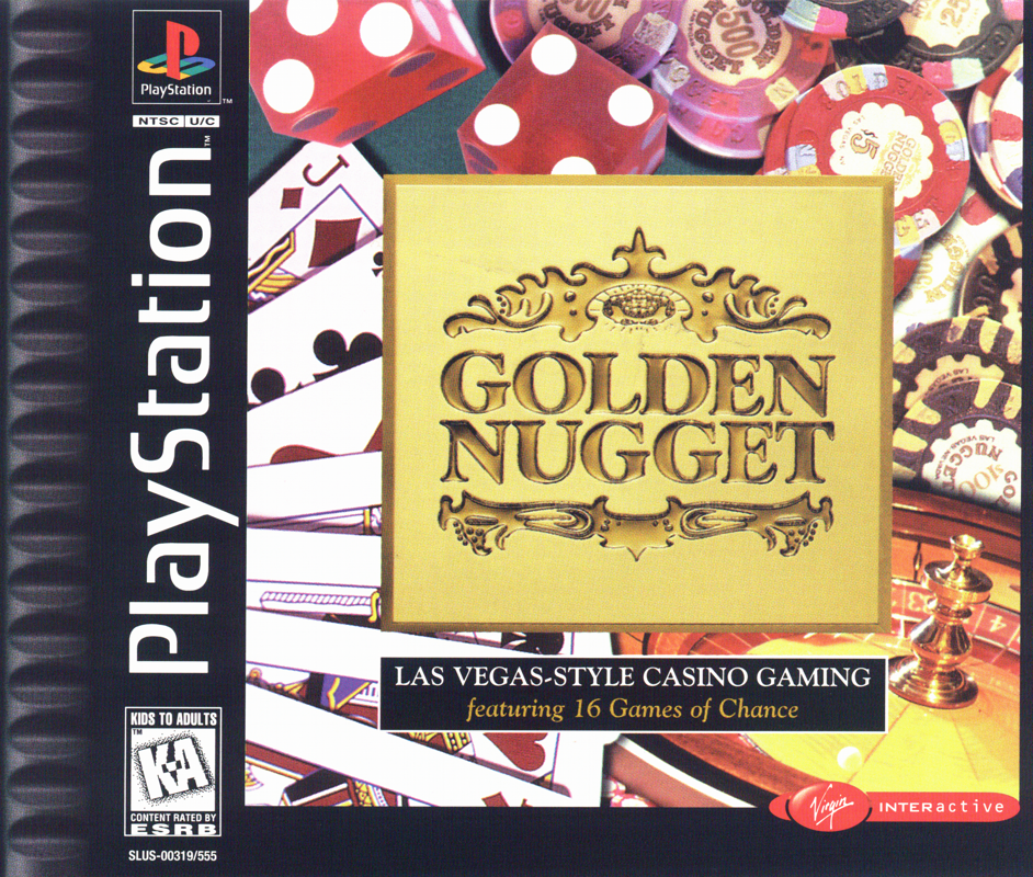 Golden Nugget box art for Playstation